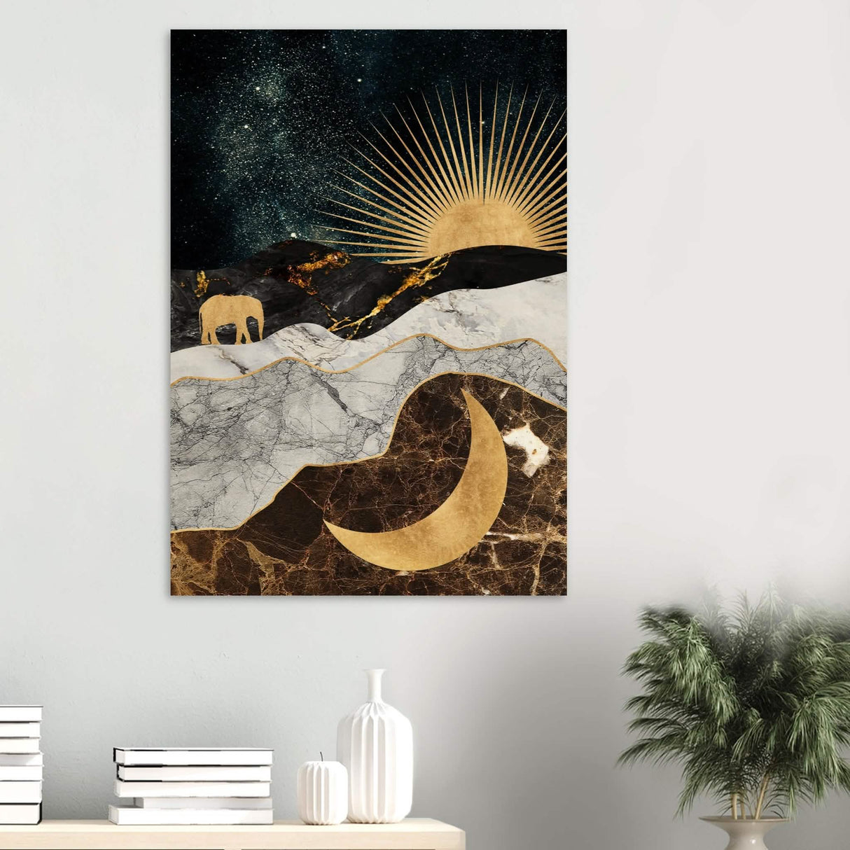 Da Vinci Modern Wall Art - Wood Prints - 70x100 cm / 28x40″ - 10 mm