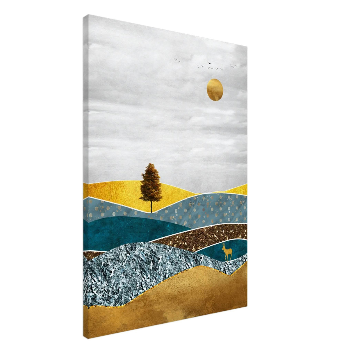 Da Vinci Modern Wall art - Canvas - 70x100 cm / 28x40″ - Thick