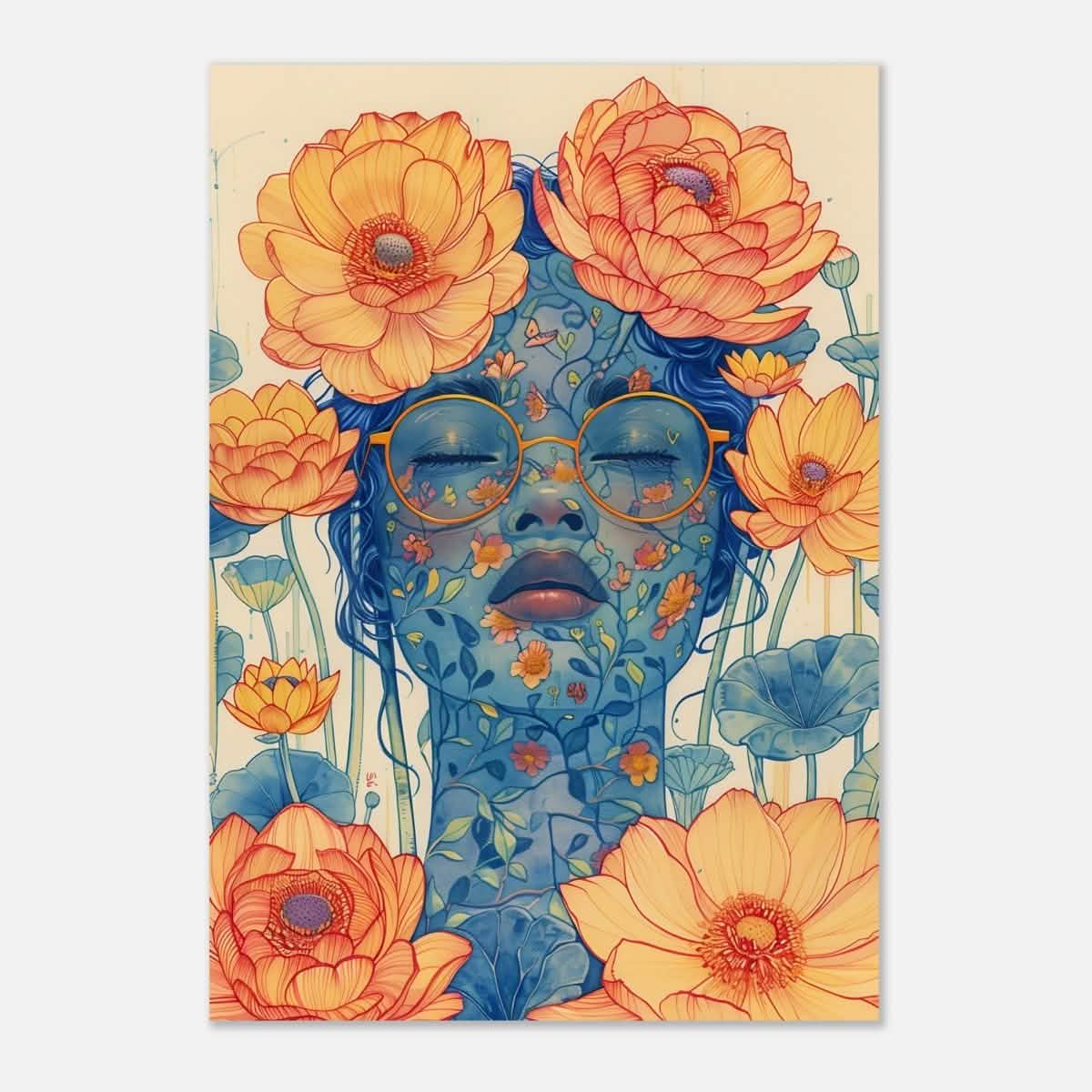 Da Vinci Modern Wall Art - Aluminum Print - 70x100 cm / 28x40″ -