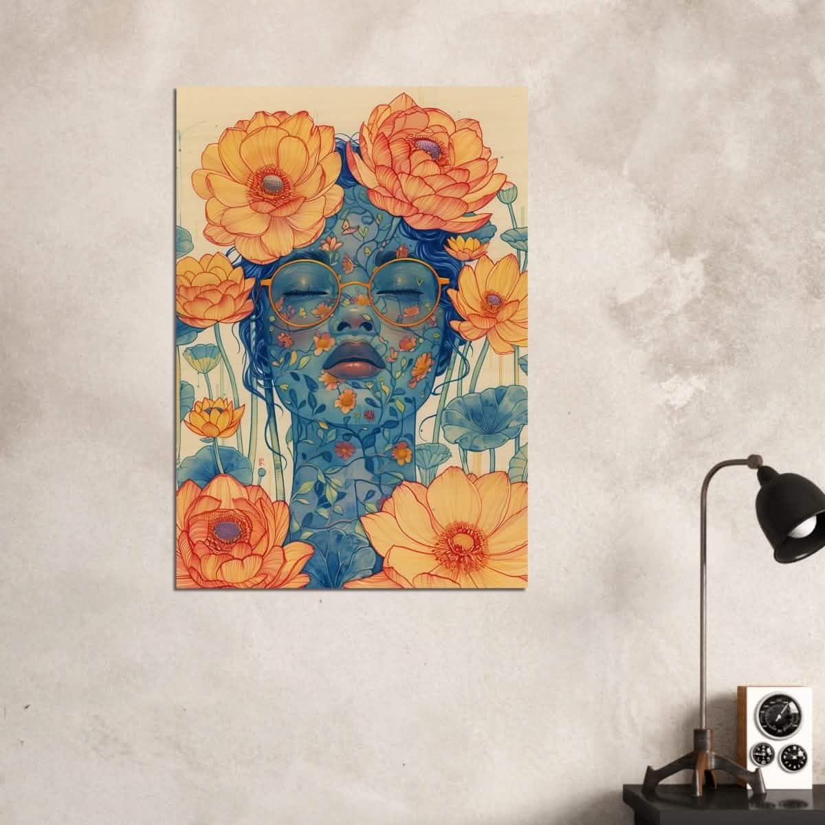 Da Vinci Modern Wall Art - Wood Prints - 70x100 cm / 28x40″ - 20 mm