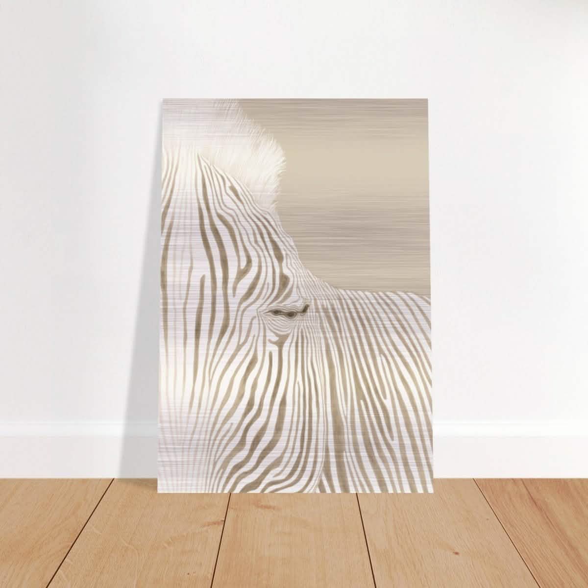 Da Vinci Modern Wall art - Brushed Aluminum Print - 70x100 cm / 28x40″ -