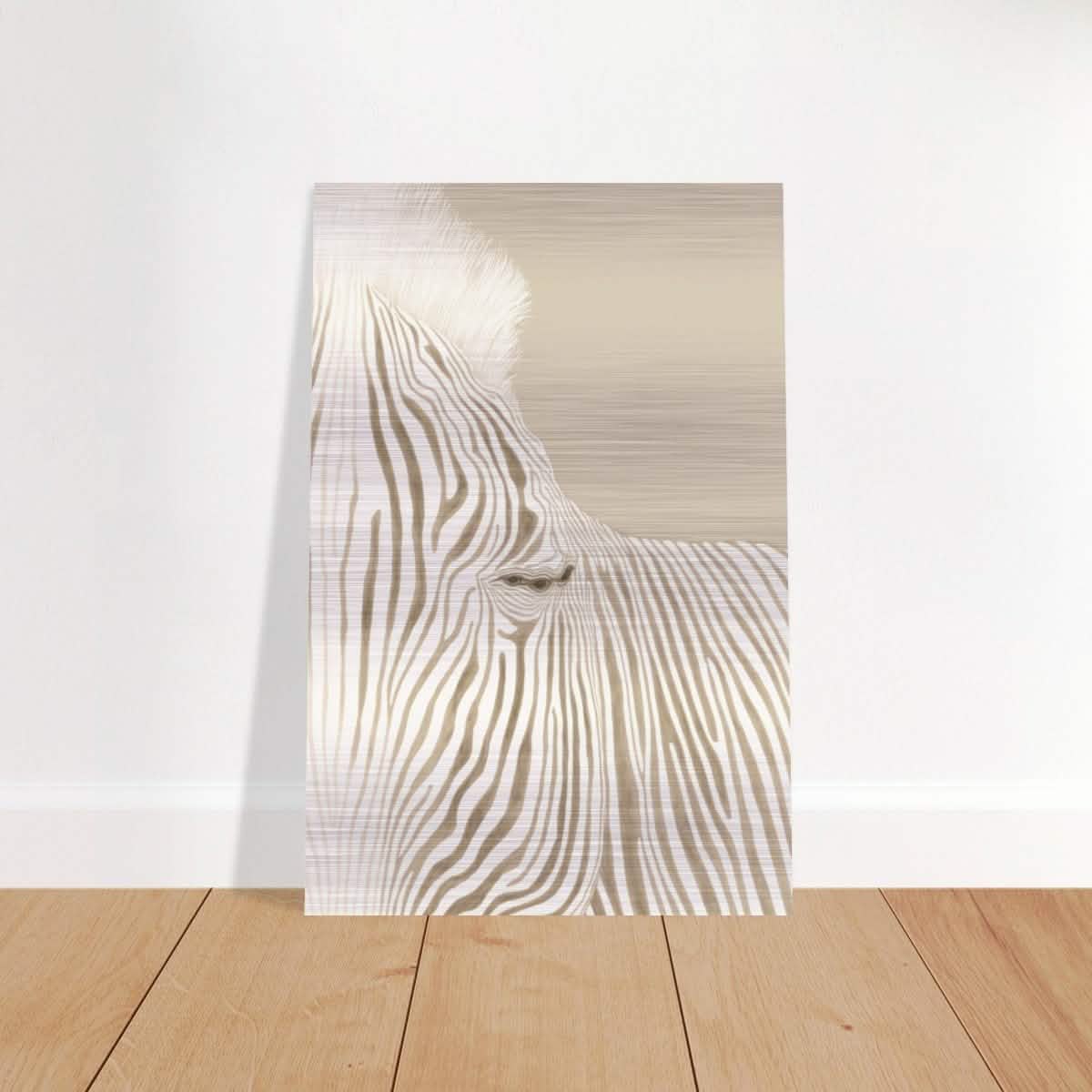 Da Vinci Modern Wall art - Brushed Aluminum Print - 30x45 cm / 12x18″ -