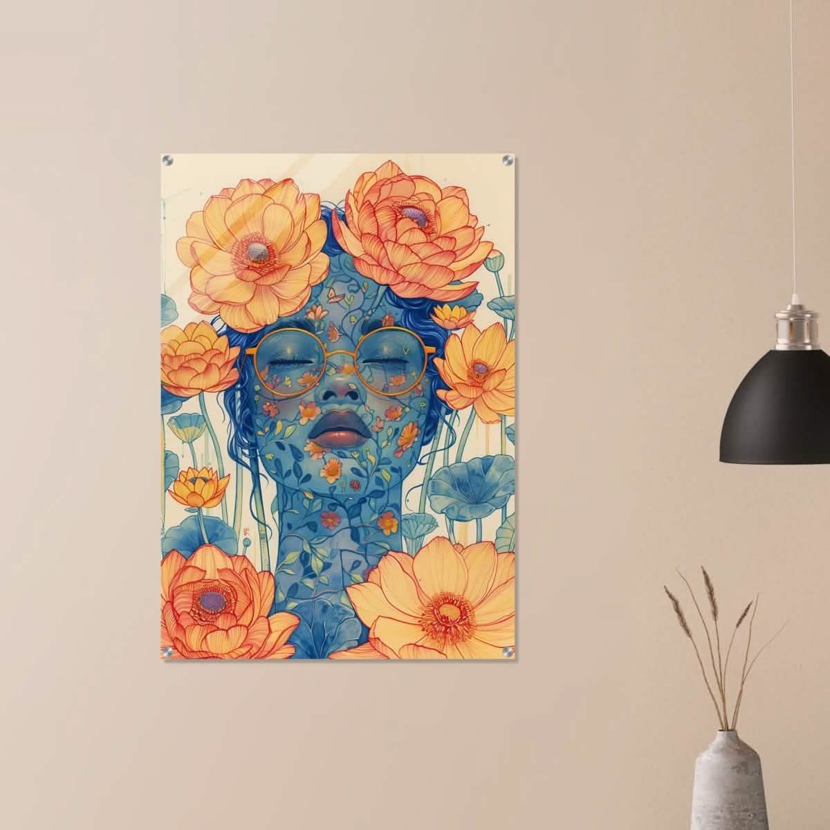 Da Vinci Modern Wall Art - Acrylic Print - 70x100 cm / 28x40″ -