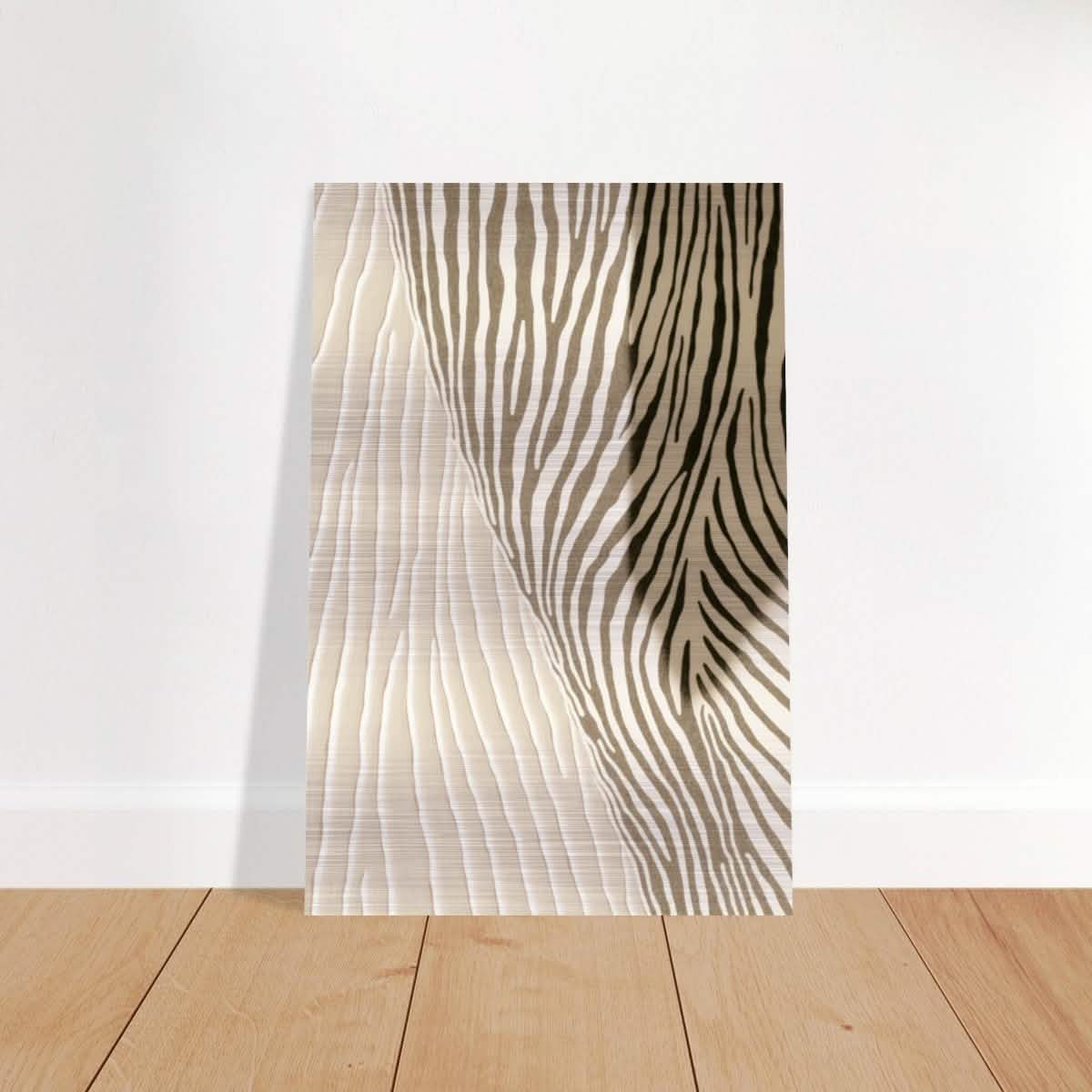 Da Vinci Modern Wall Art - Brushed Aluminum Print - 60x90 cm / 24x36″ -