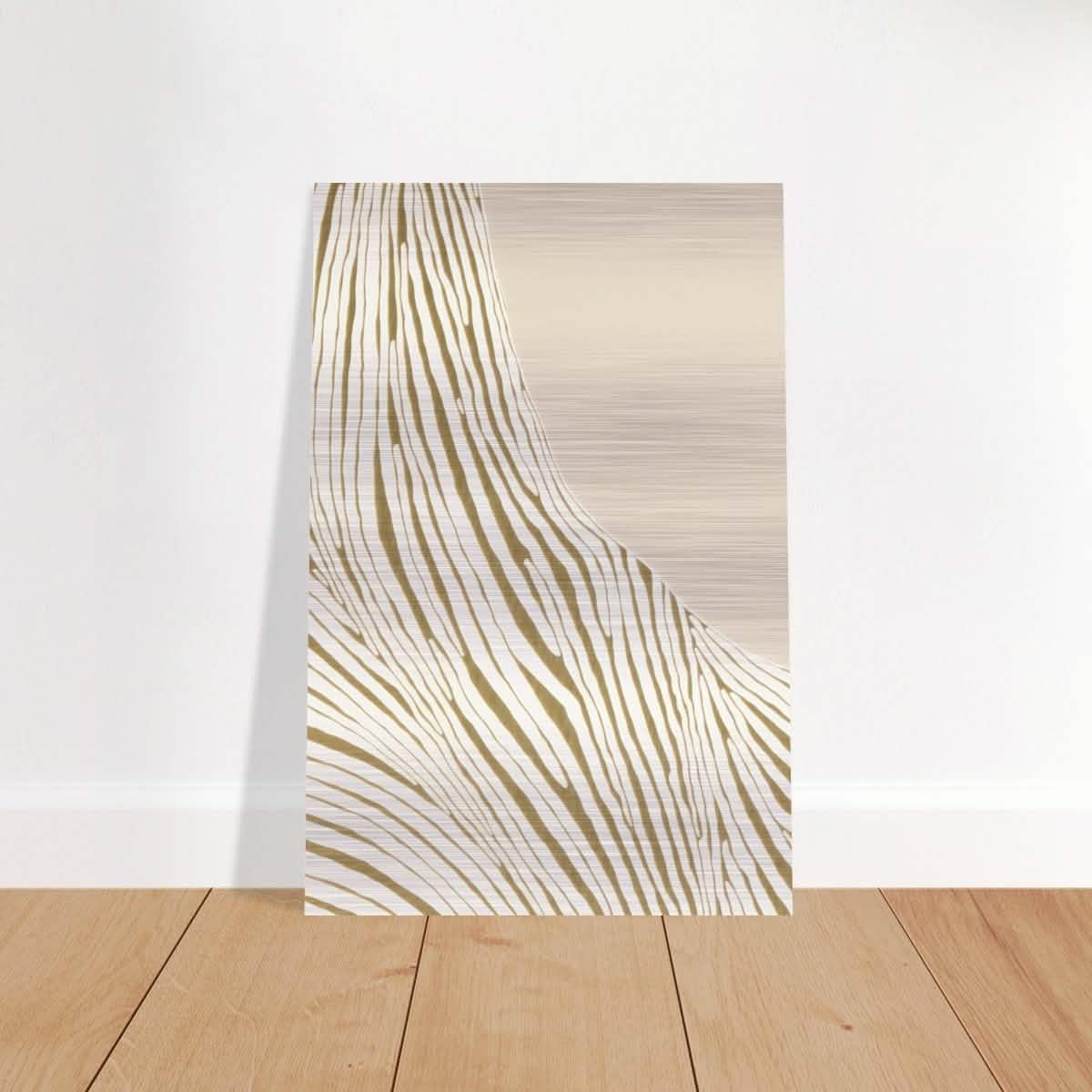 Da Vinci Modern Wall art - Brushed Aluminum Print - 40x60 cm / 16x24″ -