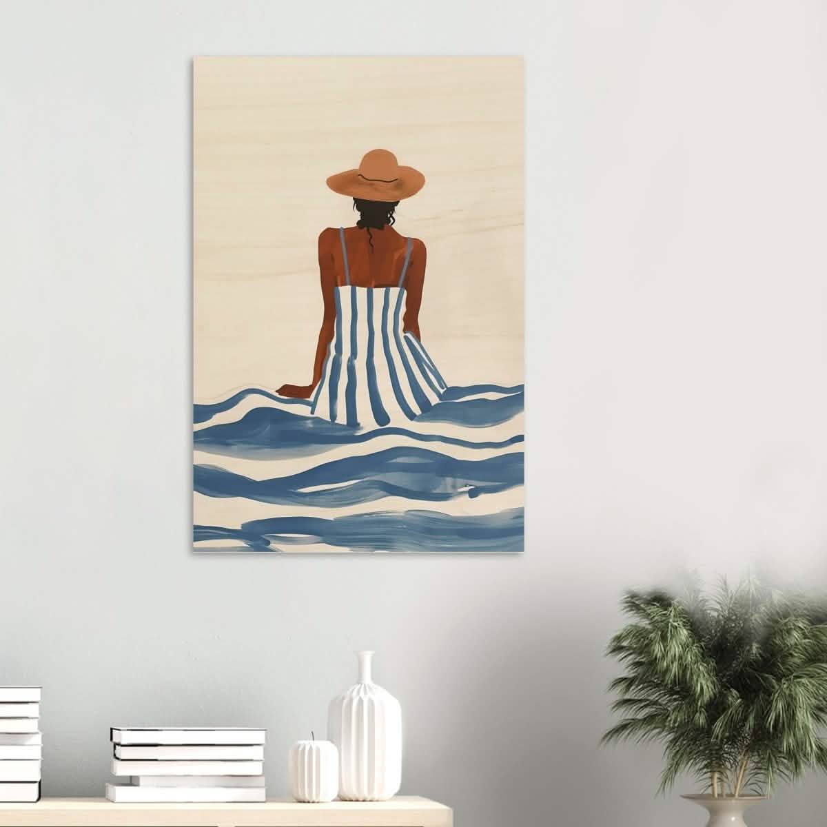 Da Vinci Modern Wall Art - Wood Prints - 60x90 cm / 24x36″ - 20 mm