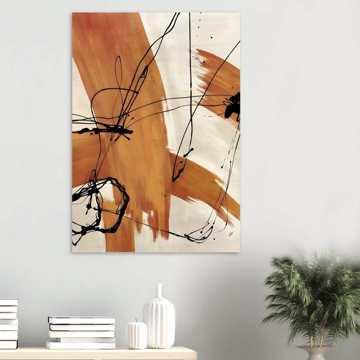 Da Vinci Modern Wall Art - Wood Prints - 70x100 cm / 28x40″ - 20 mm