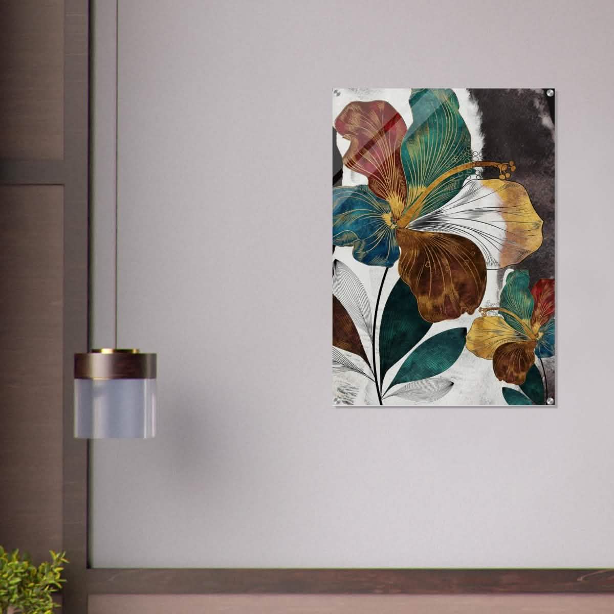 Da Vinci Modern Wall Art - Acrylic Print - 70x100 cm / 28x40″ -