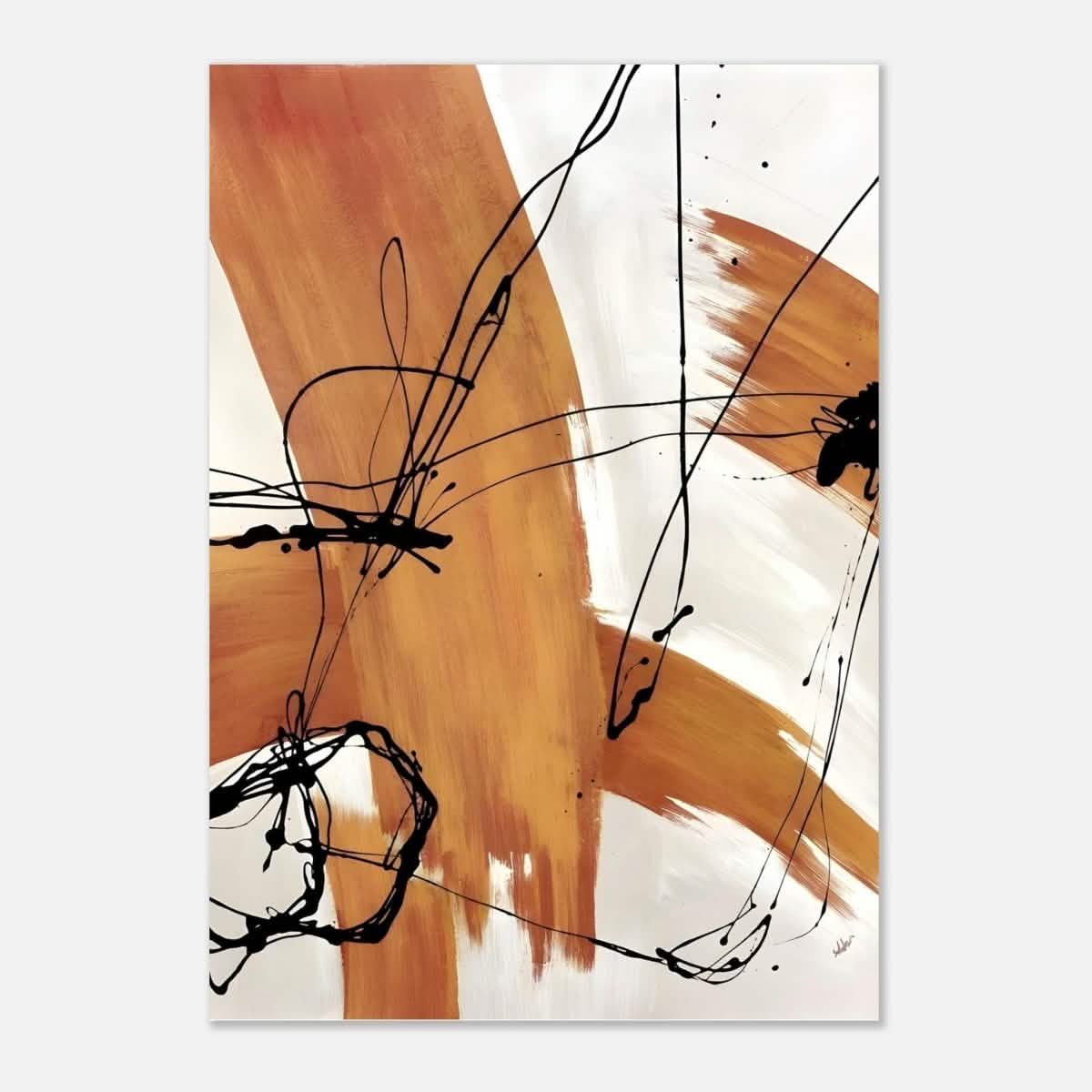 Da Vinci Modern Wall Art - Aluminum Print - 70x100 cm / 28x40″ -