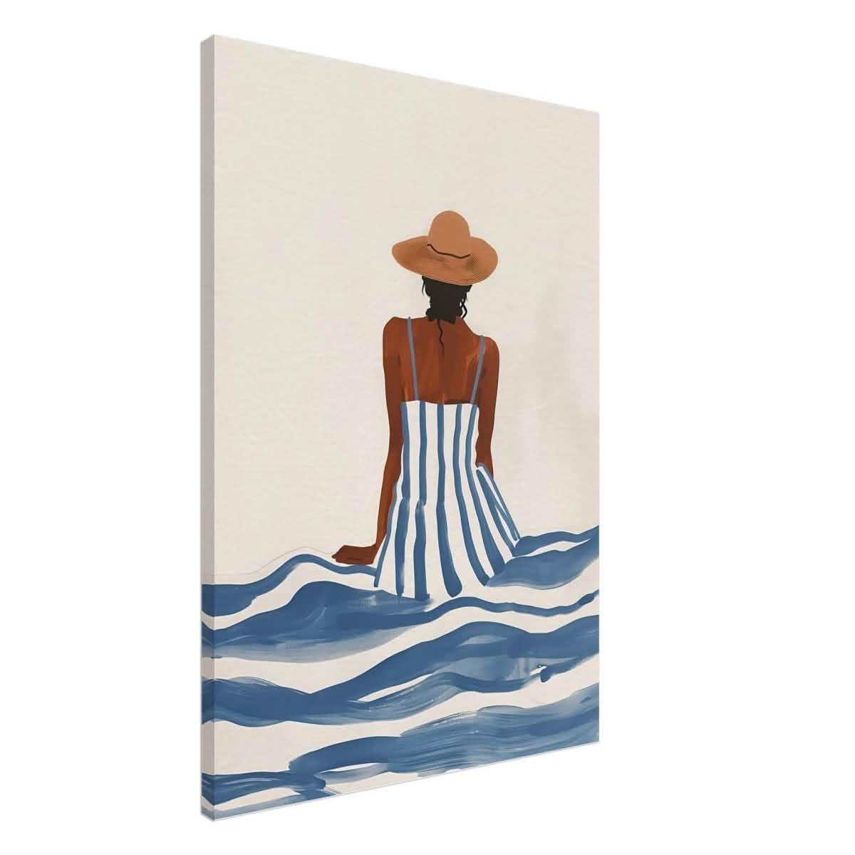 Da Vinci Modern Wall Art - Canvas - 70x100 cm / 28x40″ - Thick