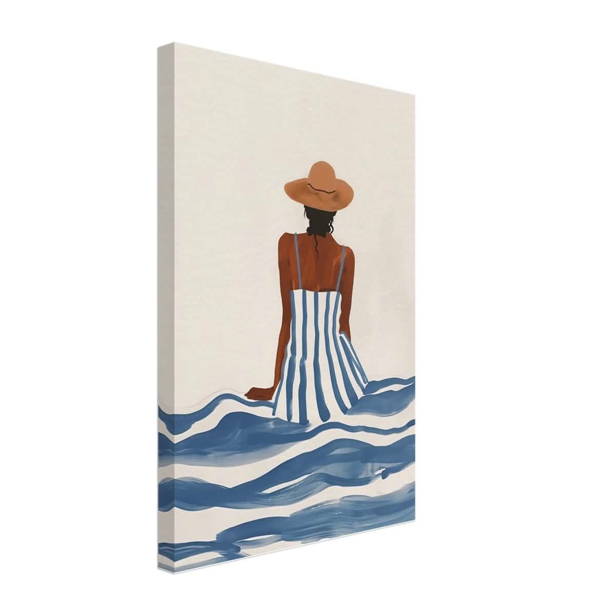 Da Vinci Modern Wall Art - Canvas - 30x45 cm / 12x18″ - Slim