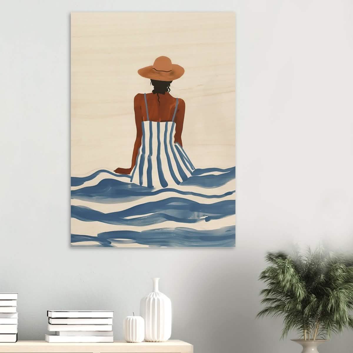 Da Vinci Modern Wall Art - Wood Prints - 70x100 cm / 28x40″ - 10 mm