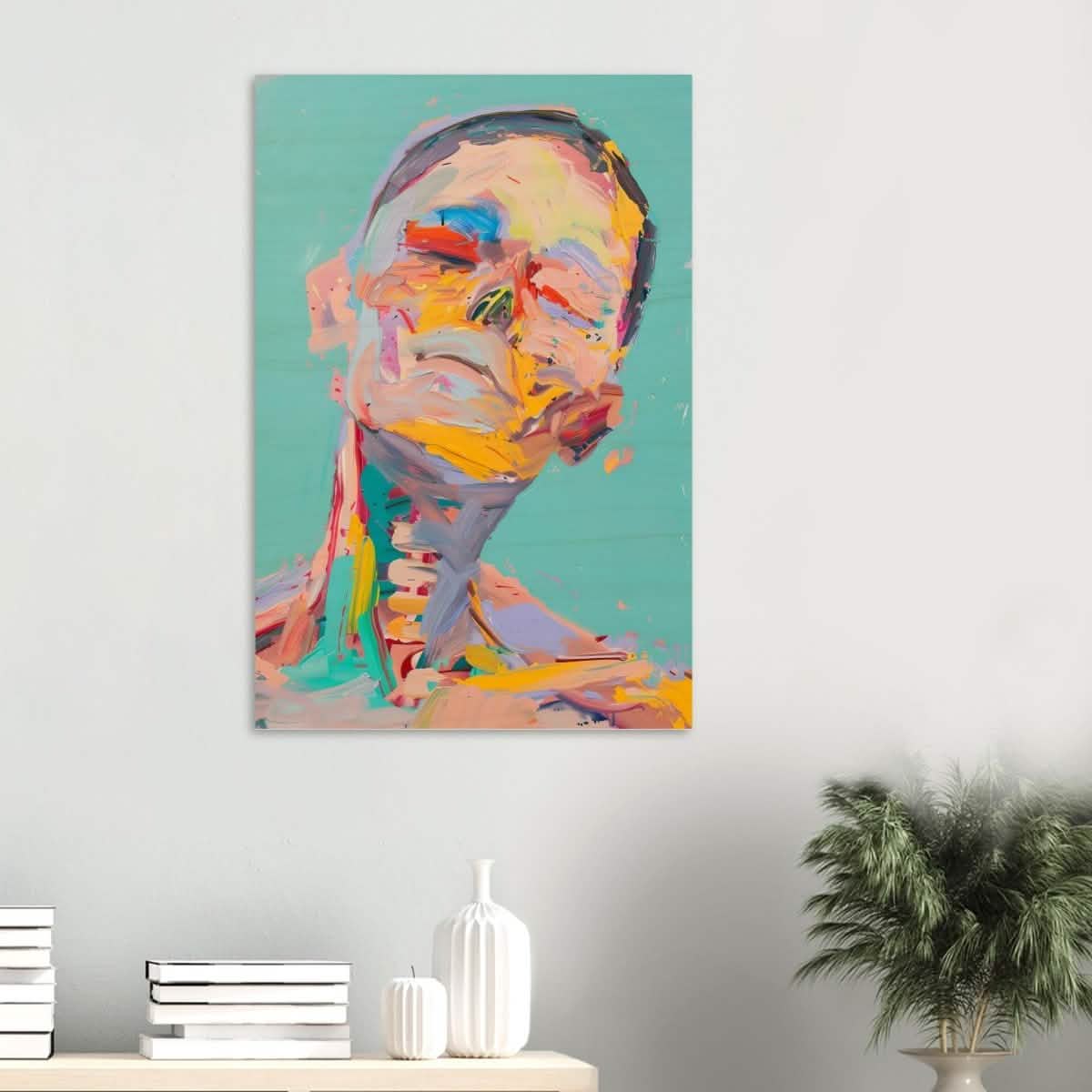 Da Vinci Modern Wall Art - Wood Prints - 60x90 cm / 24x36″ - 20 mm