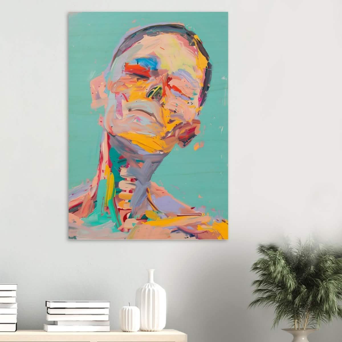 Da Vinci Modern Wall Art - Wood Prints - 70x100 cm / 28x40″ - 10 mm