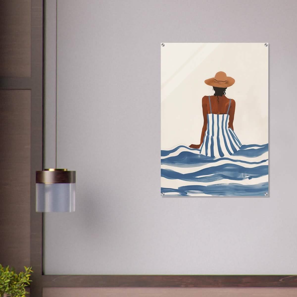 Da Vinci Modern Wall Art - Acrylic Print - 70x100 cm / 28x40″ -