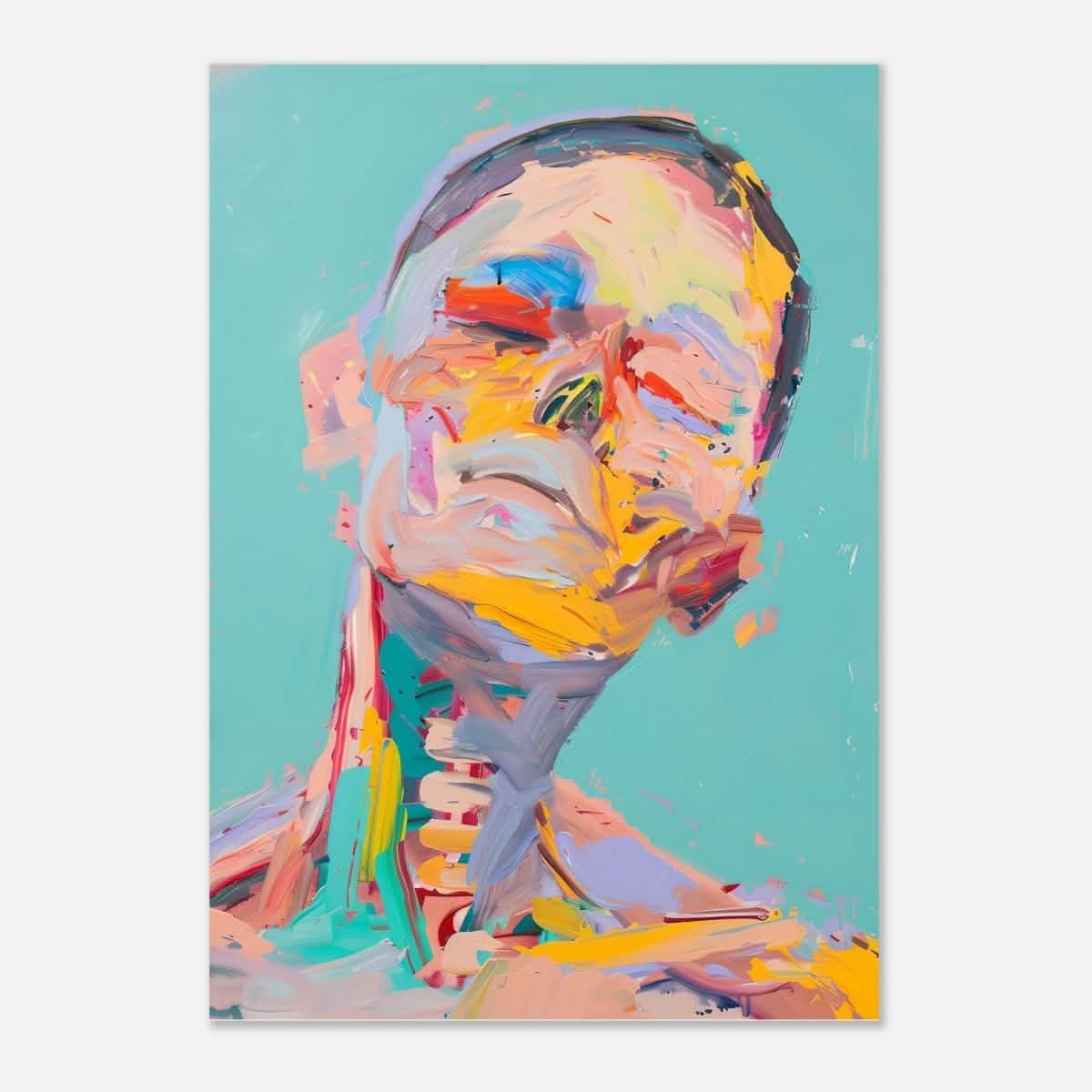 Da Vinci Modern Wall Art - Aluminum Print - 70x100 cm / 28x40″ -