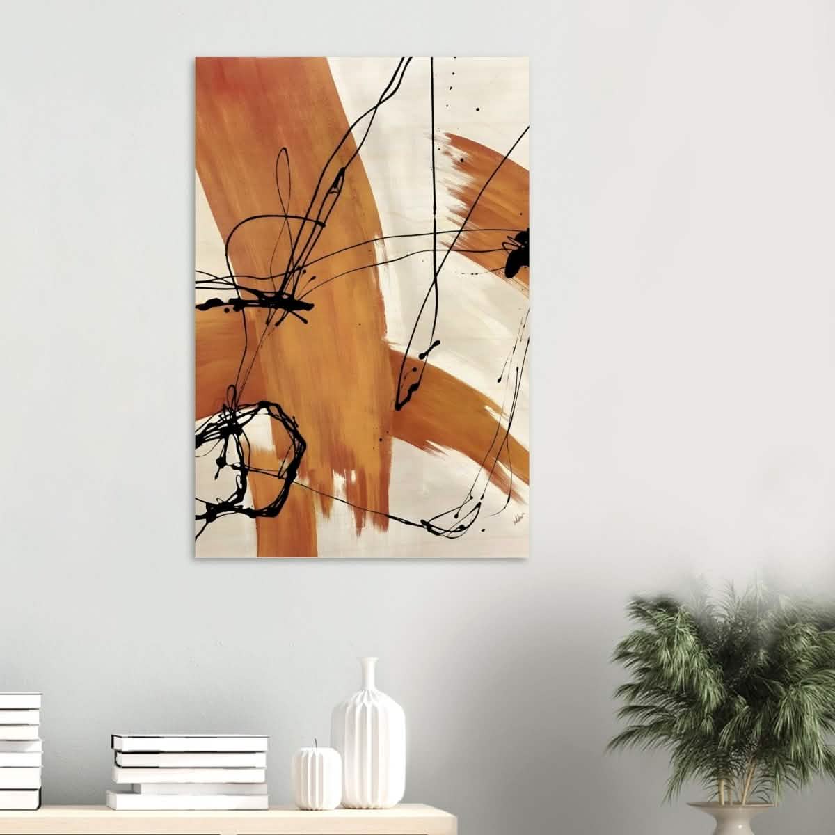 Da Vinci Modern Wall Art - Wood Prints - 60x90 cm / 24x36″ - 10 mm