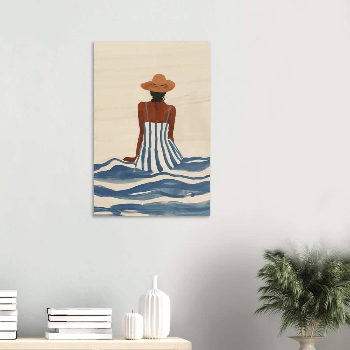 Da Vinci Modern Wall Art - Wood Prints - 50x75 cm / 20x30″ - 20 mm