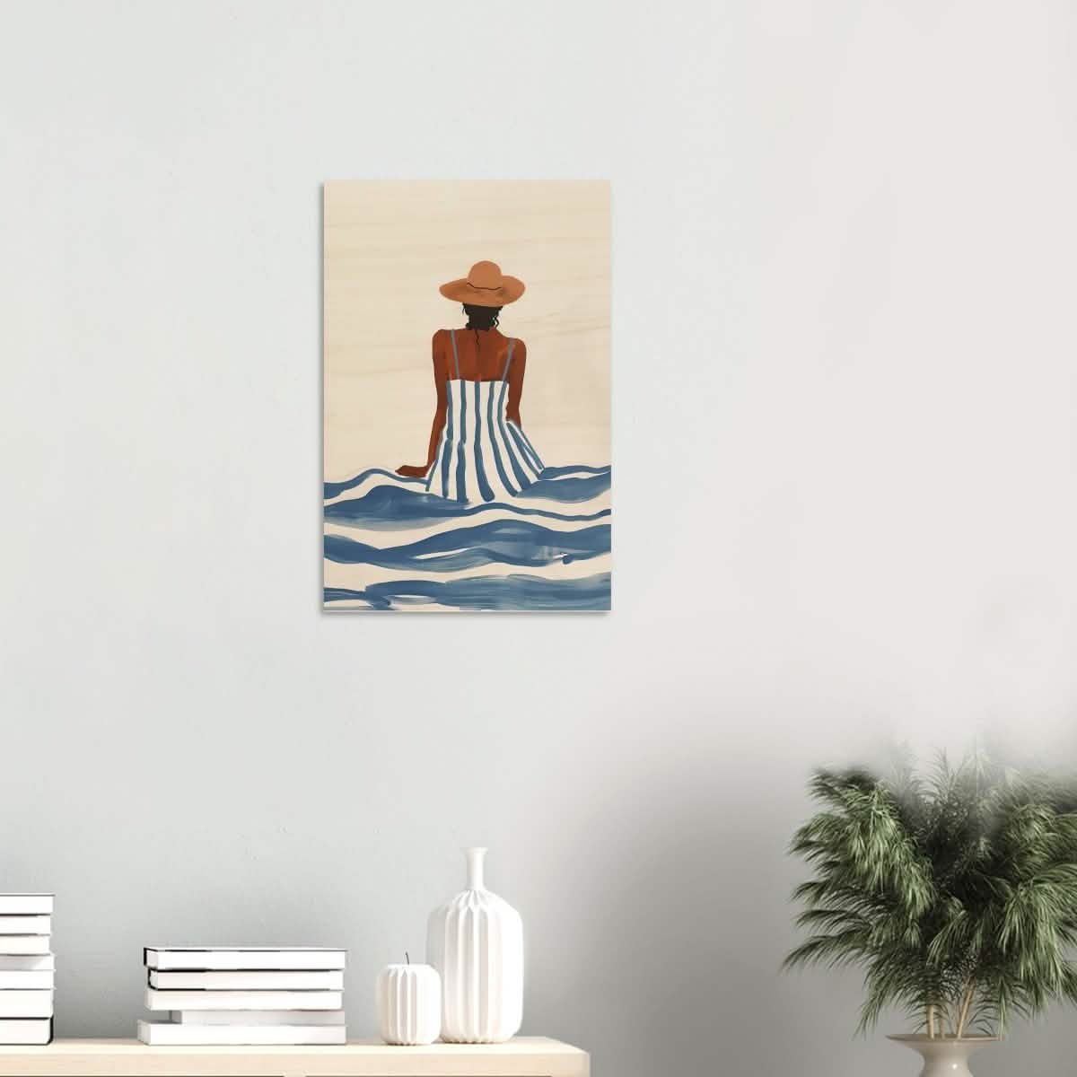 Da Vinci Modern Wall Art - Wood Prints - 40x60 cm / 16x24″ - 10 mm