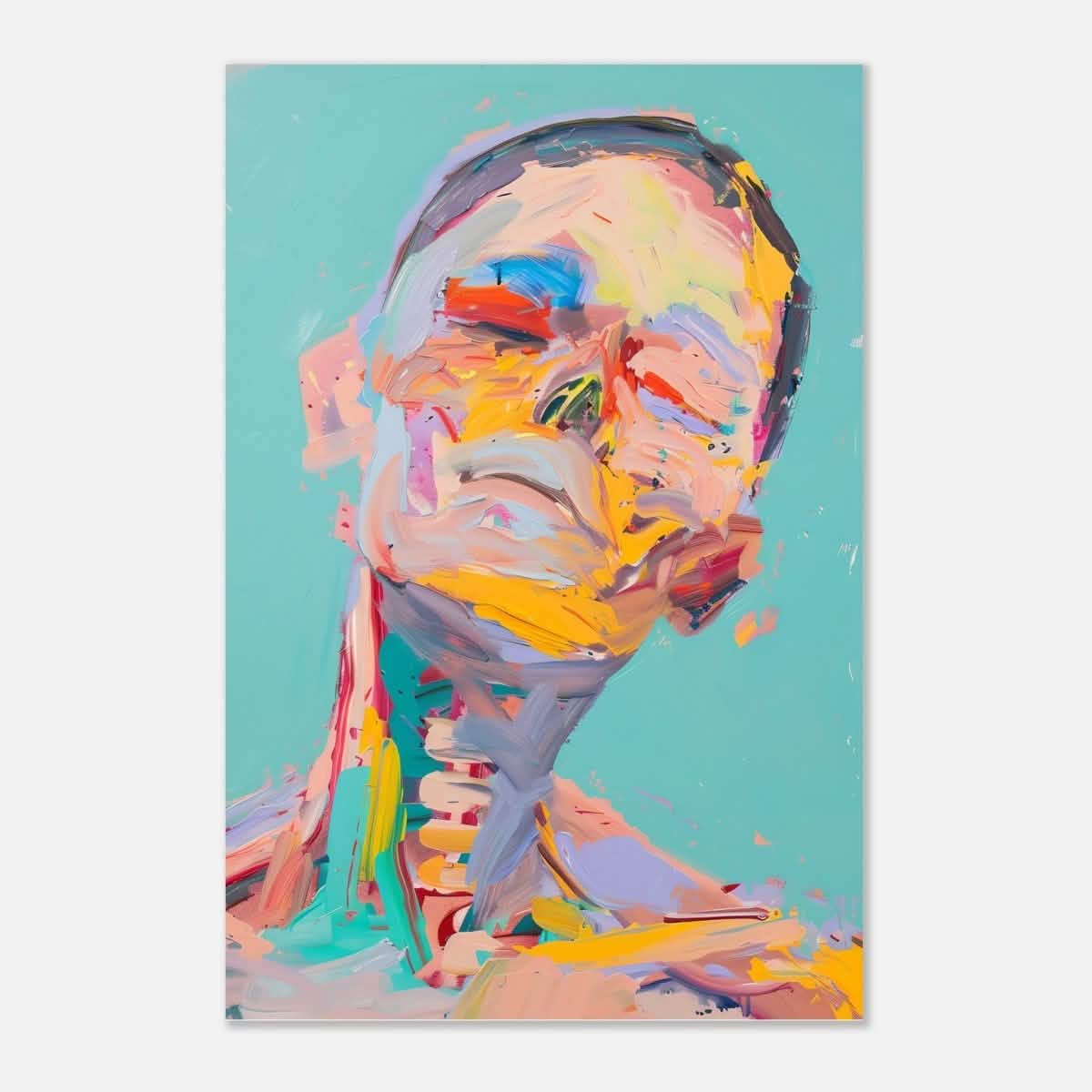 Da Vinci Modern Wall Art - Aluminum Print - 60x90 cm / 24x36″ -