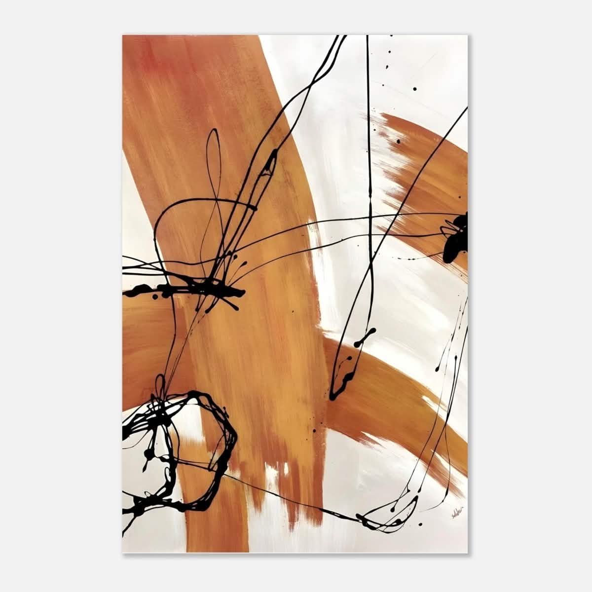 Da Vinci Modern Wall Art - Aluminum Print - 50x75 cm / 20x30″ -