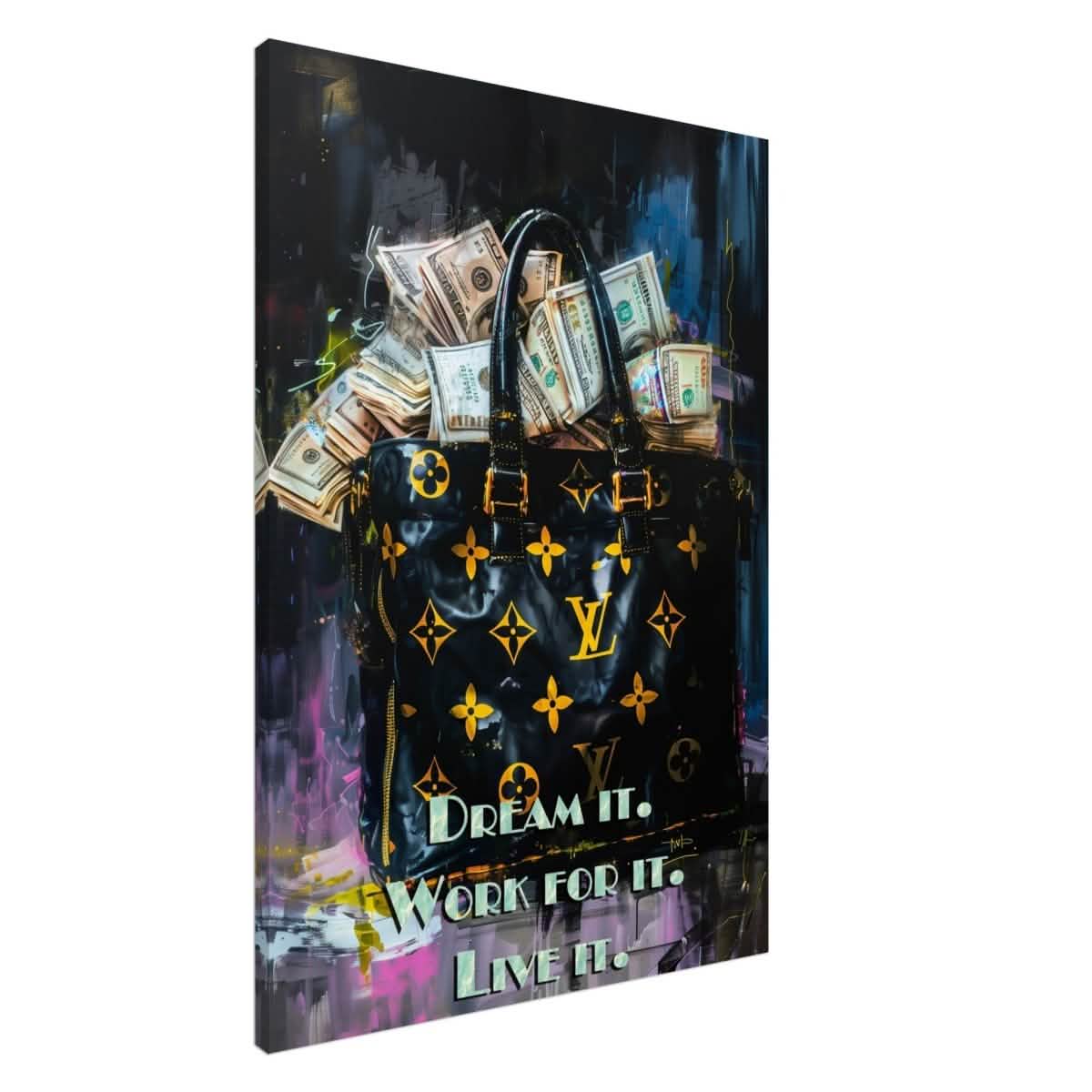 Da Vinci Motivational Art Wall art print | LV | Dream it - Acrylic Print - 30x45 cm / 12x18″ -