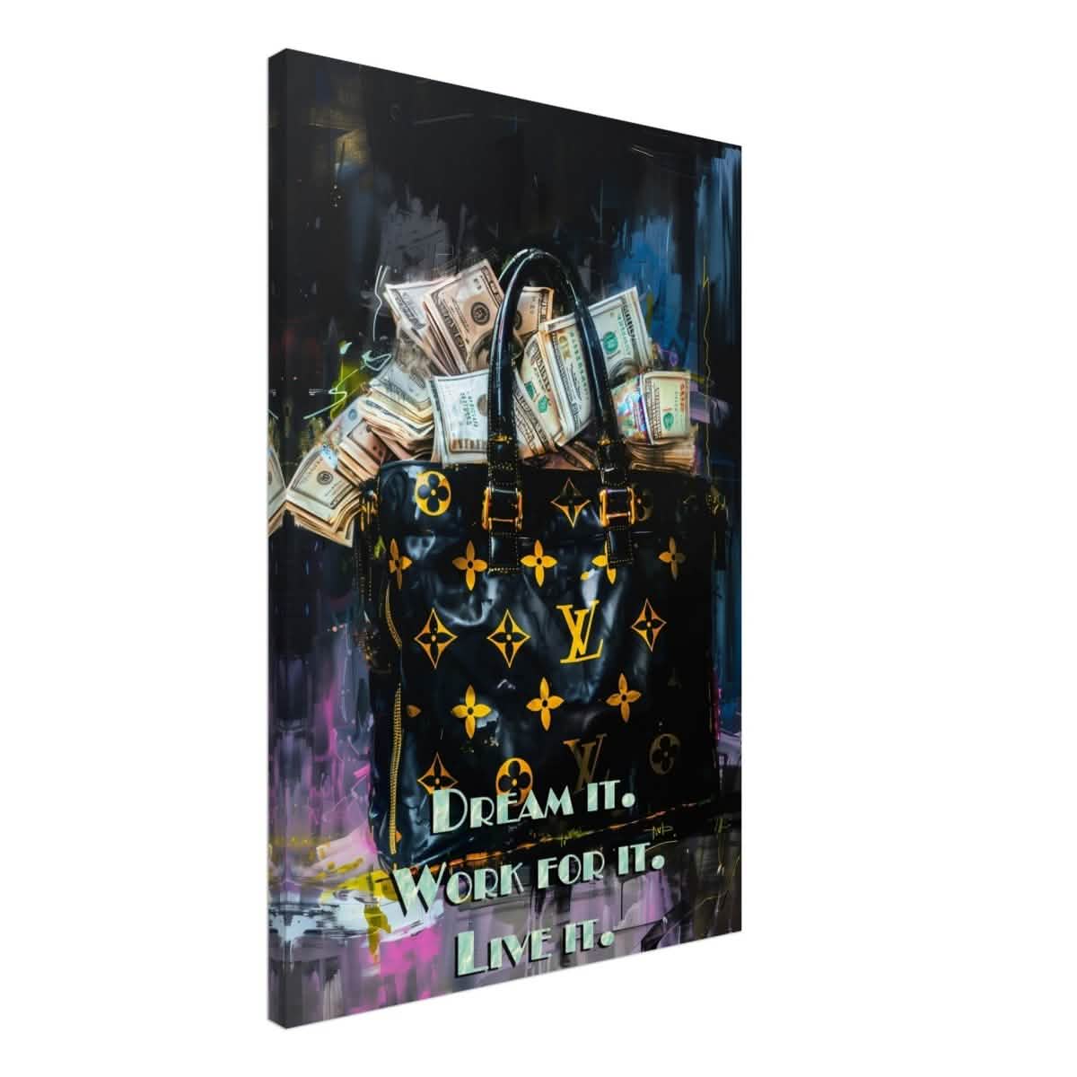 Da Vinci Motivational Art Wall art print | LV | Dream it - Acrylic Print - 30x45 cm / 12x18″ -