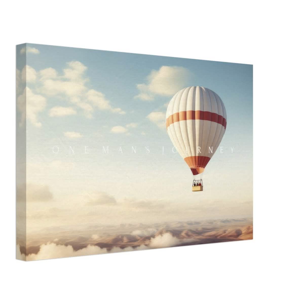 Da Vinci Motivational Art Wall art print | One Man's Journey - Canvas - 30x45 cm / 12x18″ -