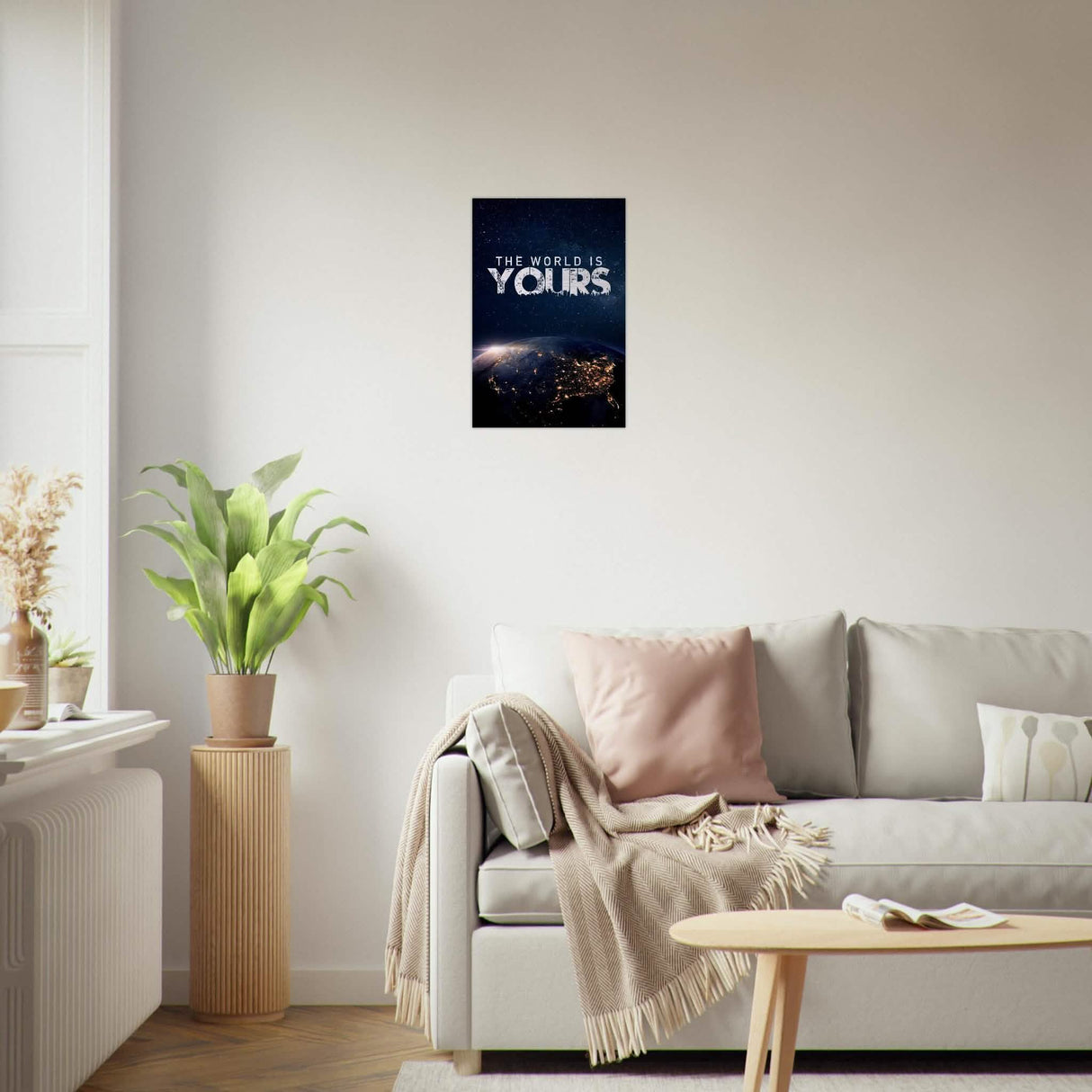 Da Vinci Motivational Art - Brushed Aluminum Print - 40x60 cm / 16x24″ -