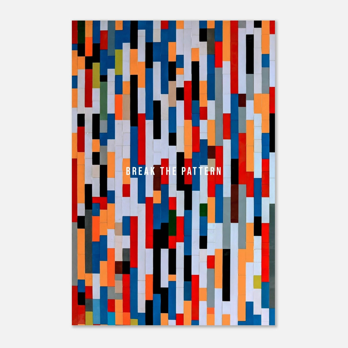 Da Vinci Motivational Minimalist Art - Aluminum Print - 40x60 cm / 16x24″ -