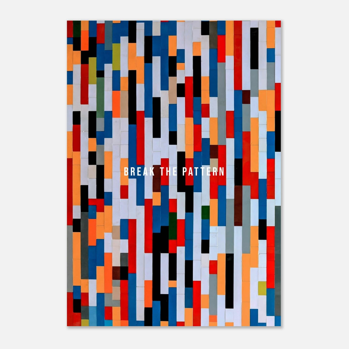 Da Vinci Motivational Minimalist Art - Aluminum Print - 70x100 cm / 28x40″ -