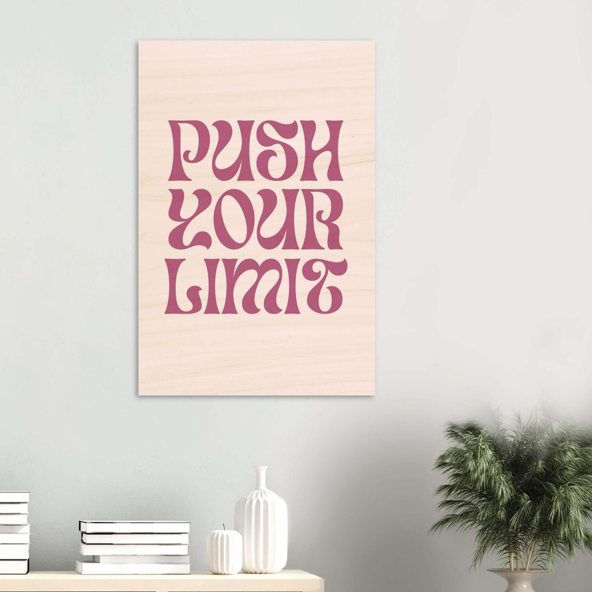 Da Vinci Motivational Minimalist Art - Wood Prints - 60x90 cm / 24x36″ - 10 mm