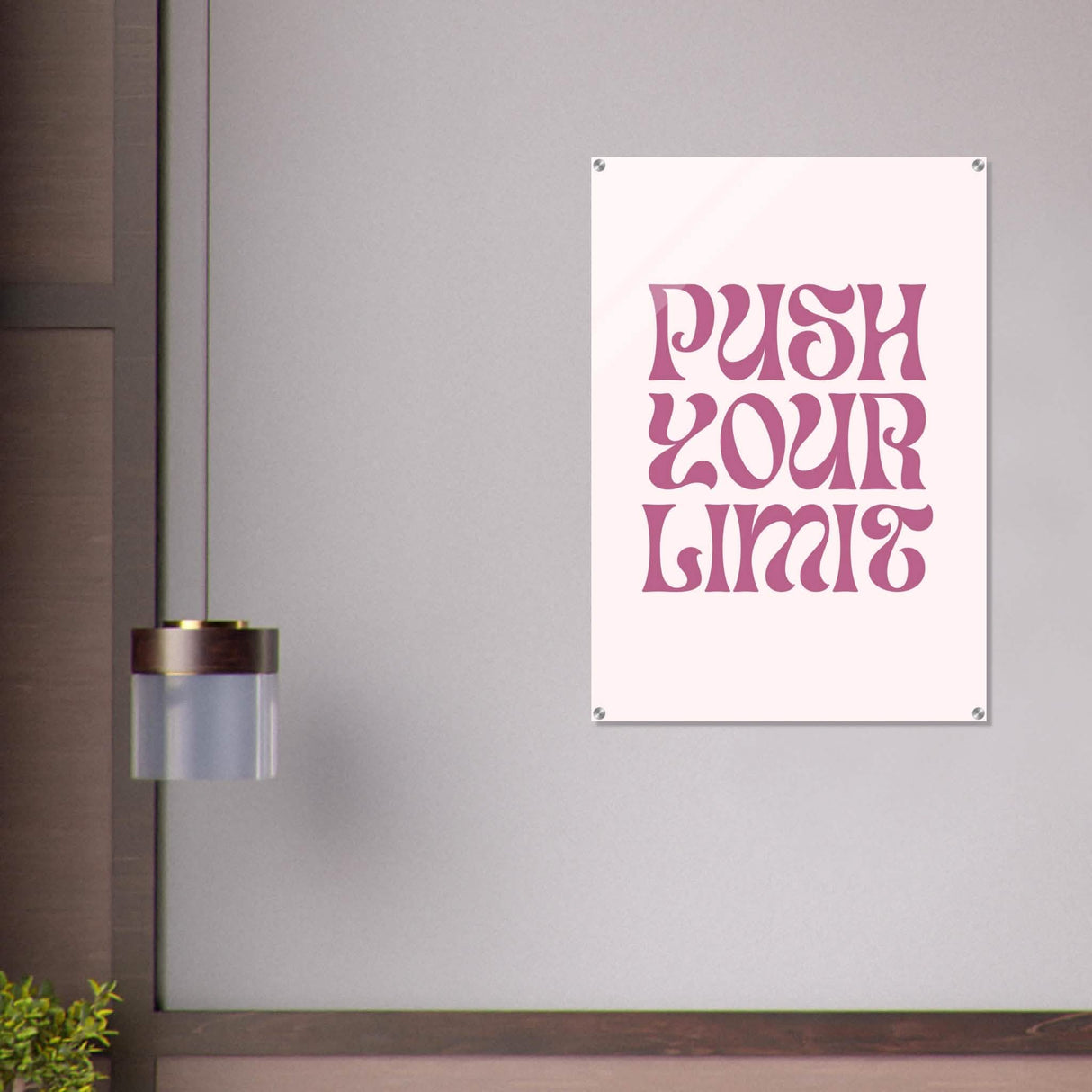 Da Vinci Motivational Minimalist Art - Acrylic Print - 70x100 cm / 28x40″ -