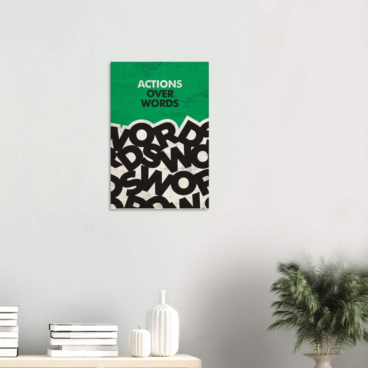 Da Vinci Motivational Wall art | Actions - Wood Prints - 40x60 cm / 16x24″ - 10 mm