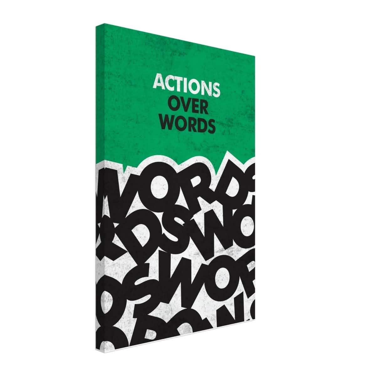 Da Vinci Motivational Wall art | Actions - Canvas - 40x60 cm / 16x24″ - Thick