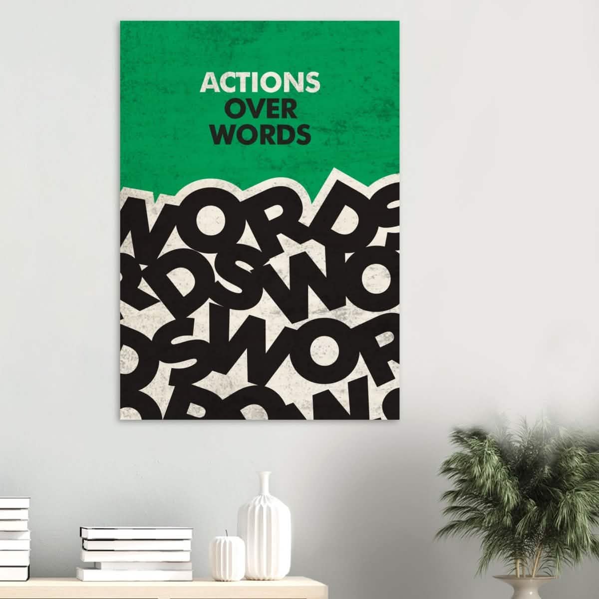 Da Vinci Motivational Wall art | Actions - Wood Prints - 70x100 cm / 28x40″ - 20 mm