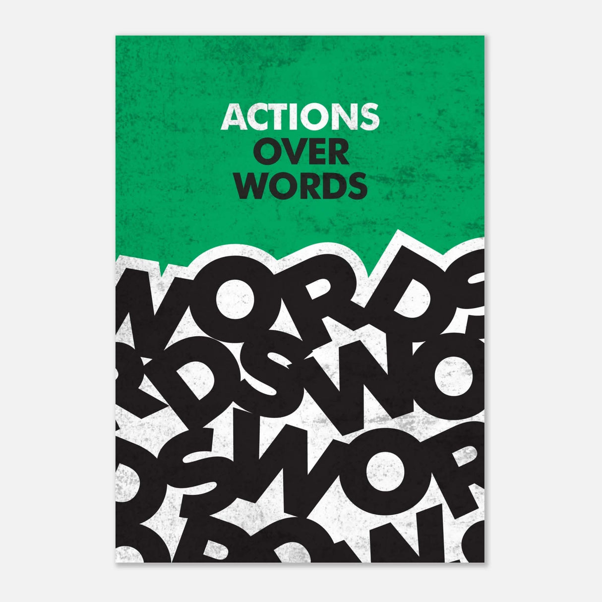 Da Vinci Motivational Wall art | Actions - Aluminum Print - 70x100 cm / 28x40″ -