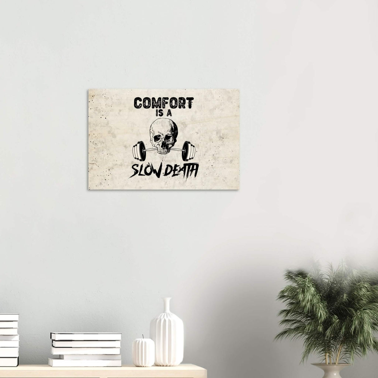 Da Vinci Motivational Wall Art | Comfort - Wood Prints - 40x60 cm / 16x24″ - 10 mm