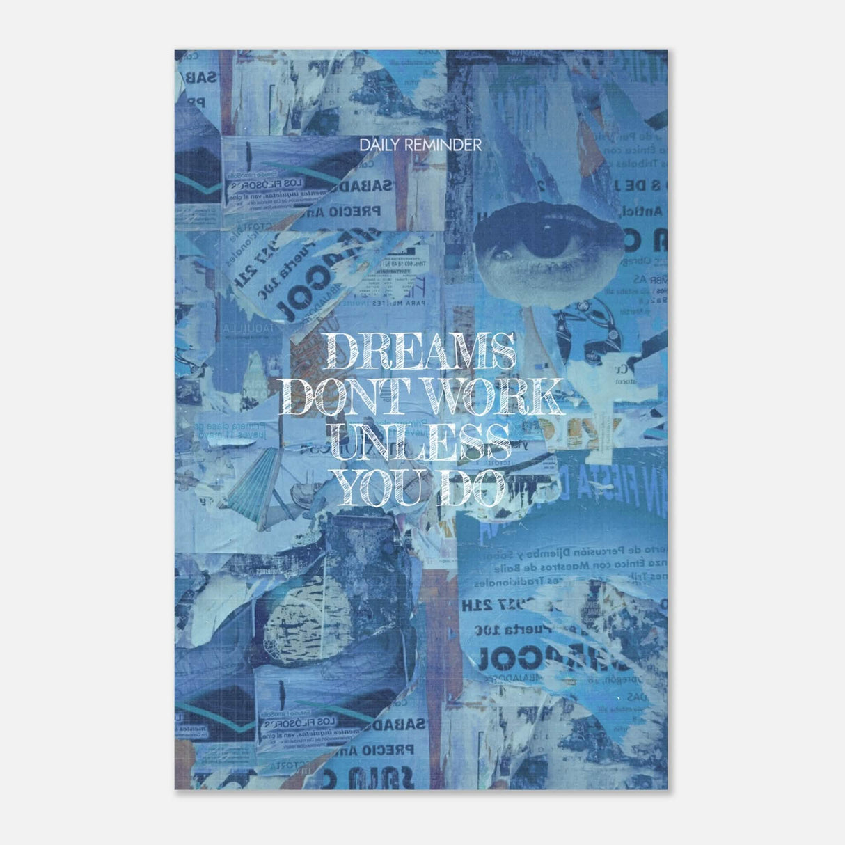 Da Vinci Motivational Wall Art | Dreams - Aluminum Print - 60x90 cm / 24x36″ -