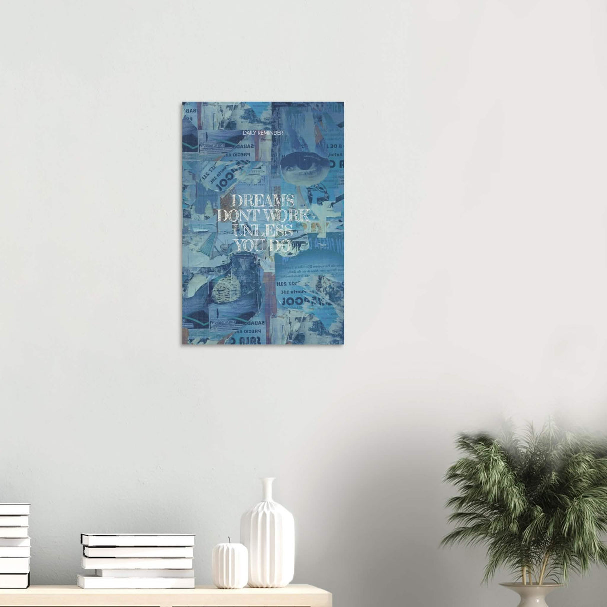 Da Vinci Motivational Wall Art | Dreams - Wood Prints - 40x60 cm / 16x24″ - 10 mm