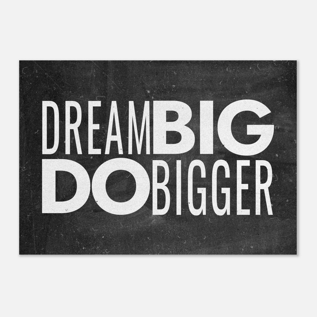 Da Vinci Motivational Wall Art | Dream - Aluminum Print - 70x100 cm / 28x40″ -