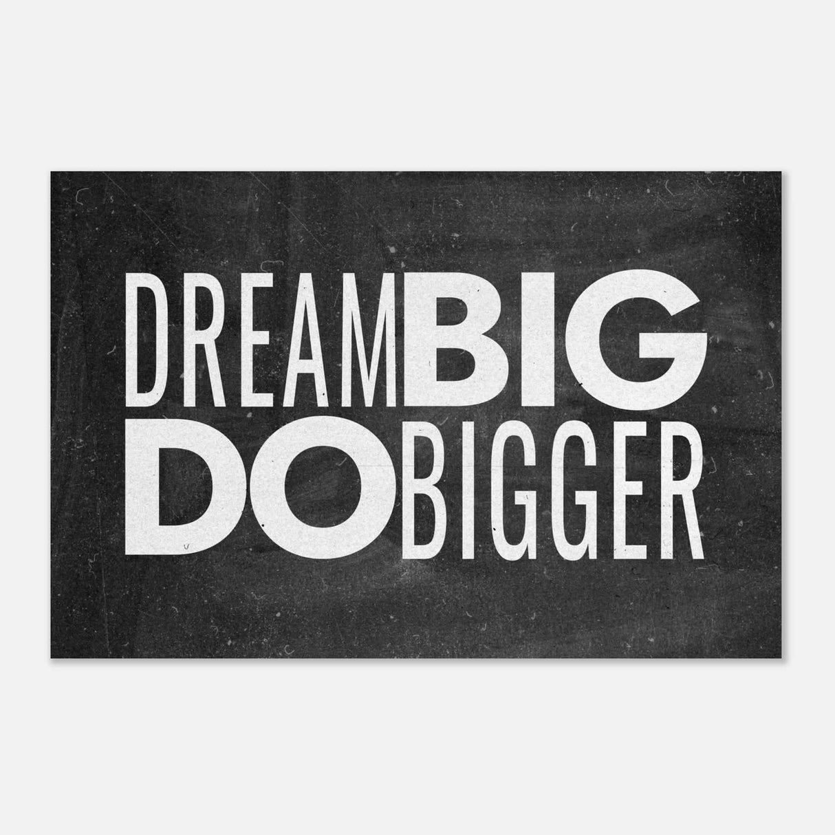 Da Vinci Motivational Wall Art | Dream - Aluminum Print - 60x90 cm / 24x36″ -