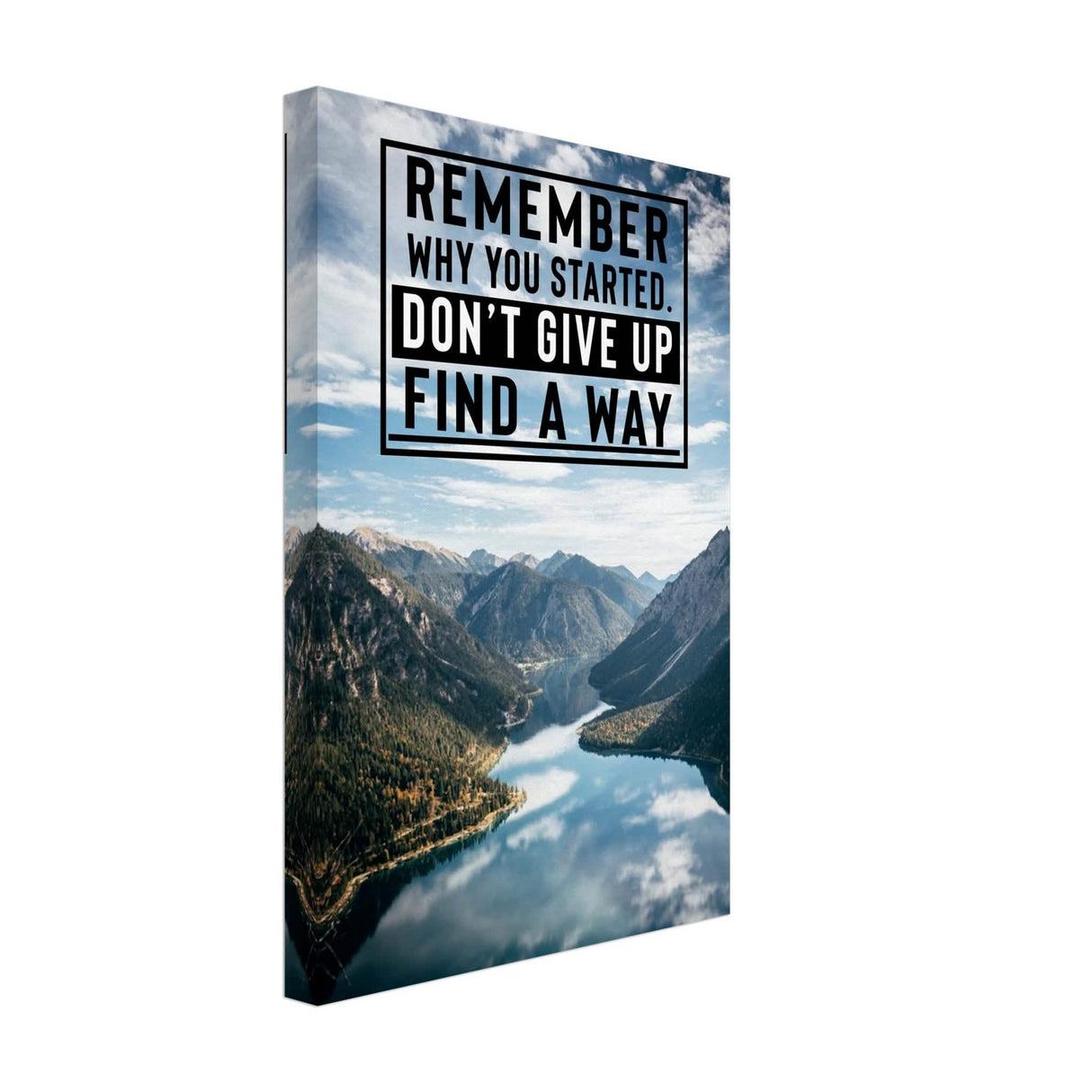 Da Vinci Motivational Wall Art | Find a Way - Canvas - 30x45 cm / 12x18″ - Thick