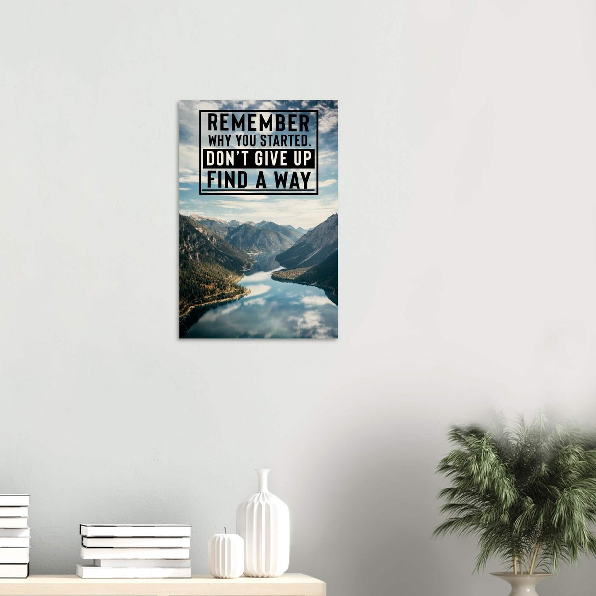 Da Vinci Motivational Wall Art | Find a Way - Wood Prints - 40x60 cm / 16x24″ - 10 mm