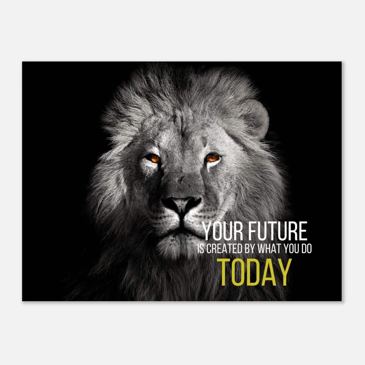 Da Vinci Motivational Wall Art | Future - Aluminum Print - 30x40 cm / 12x16″ -