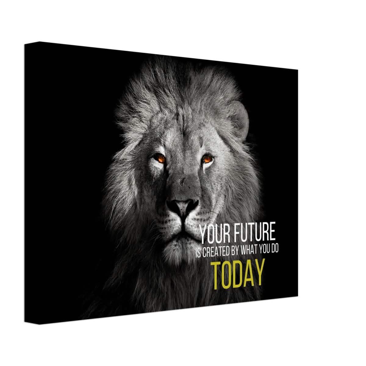 Da Vinci Motivational Wall Art | Future - Canvas - 30x40 cm / 12x16″ - Thick