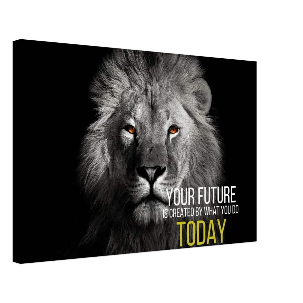 Da Vinci Motivational Wall Art | Future - Canvas - 40x60 cm / 16x24″ - Slim