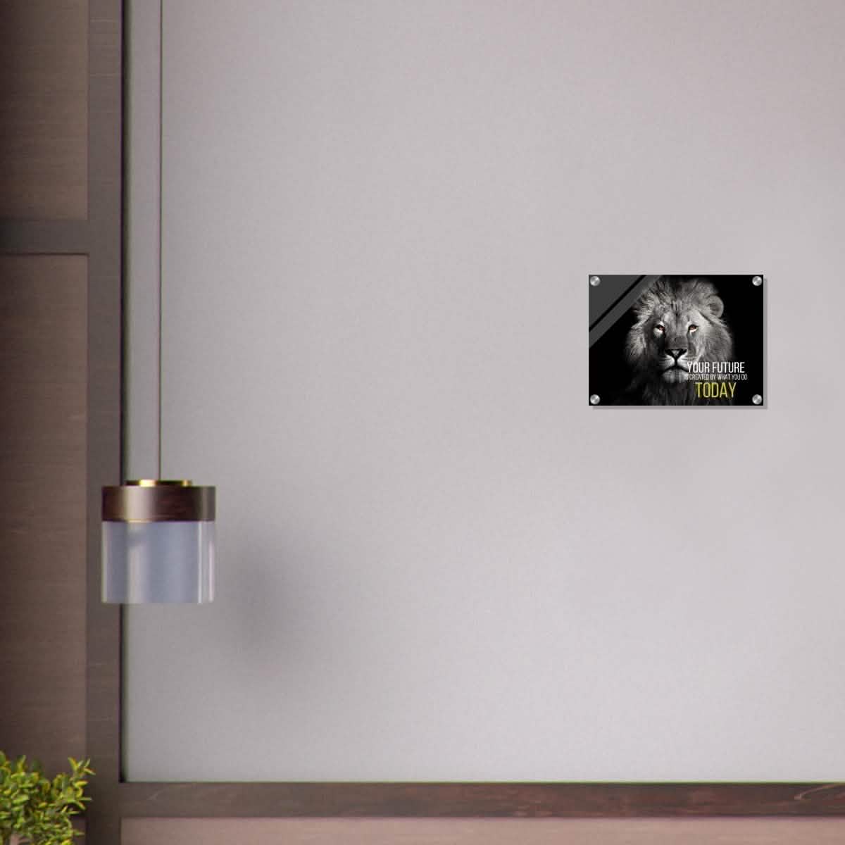 Da Vinci Motivational Wall Art | Future - Acrylic Print - 30x40 cm / 12x16″ -