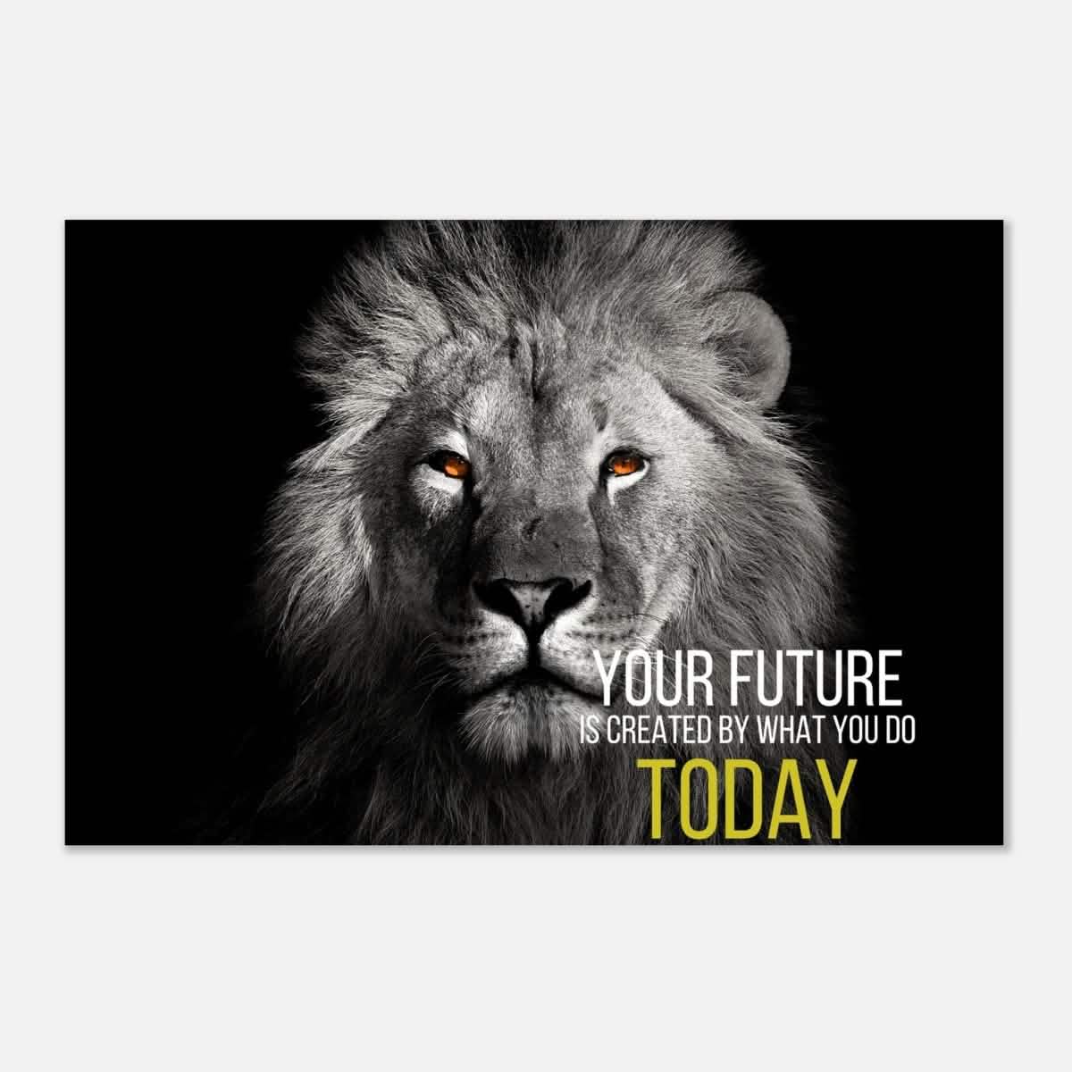 Da Vinci Motivational Wall Art | Future - Aluminum Print - 30x45 cm / 12x18″ -