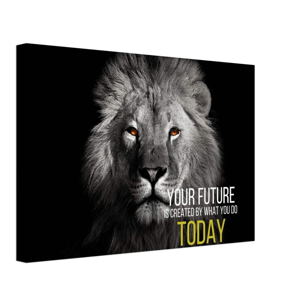 Da Vinci Motivational Wall Art | Future - Canvas - 30x45 cm / 12x18″ - Slim